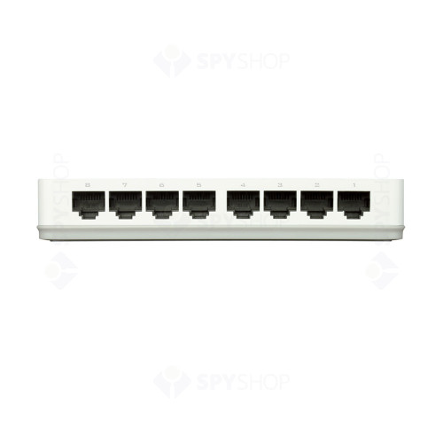 Switch cu 8 porturi D-Link GO-SW-8E, 1 Gbps, 2.000 MAC, fara management