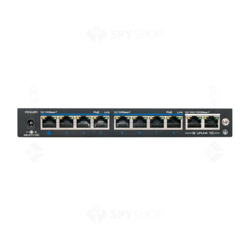 Switch ethernet POE+ UTP3-SW08-TP120-A1, 8+2 porturi, 10/100Mpbs, 120W