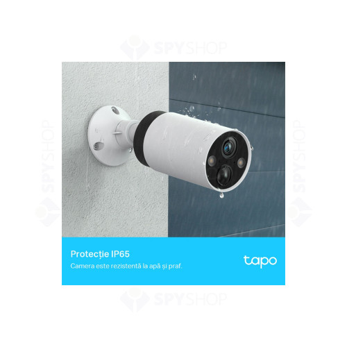Camera supraveghere exterior WI-FI tp-Link Tapo C420S1, 2K, 850 nm, microfon/difuzor, slot card, exterior