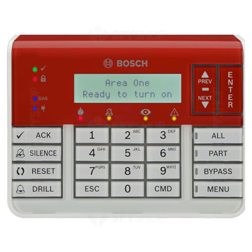 Tastatura LCD pentru efractie si incendiu Bosch B925F