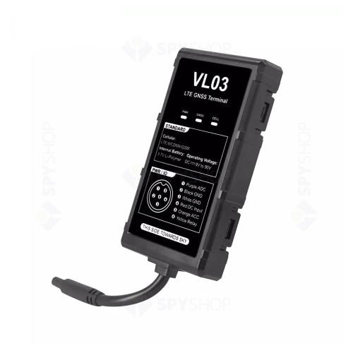 GPS Tracker VL03, GSM, LTE, 60 mAh, IP65, slot MicroSIM