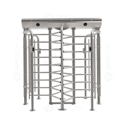 Turnichet vertical dual semi automat ZKTeco FHT-FHT2300D-316, interior/exterior