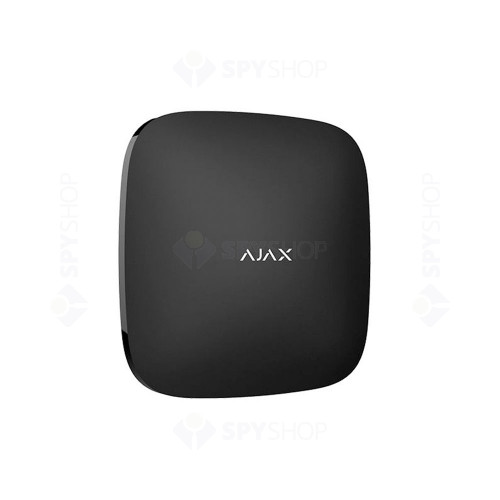 Unitate centrala wireless AJAX Hub 2 BL, 100 dispozitive, 2000 m, verificare vizuala alarma