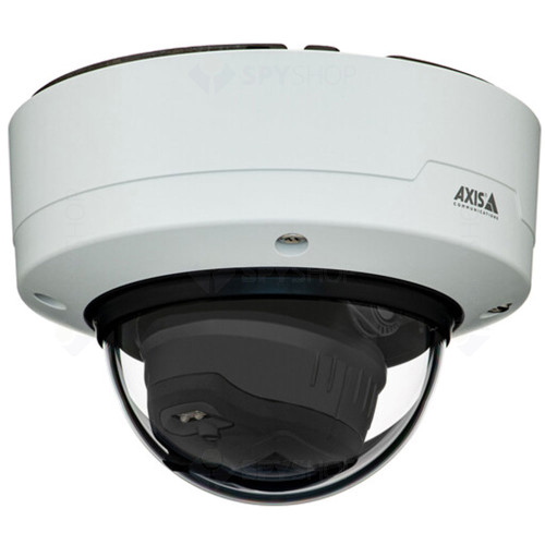 Camera supraveghere IP dome Axis Lightfinder P3268-LVE 02332-001, 8 MP, 4.3-8.6 mm, IR 40 m, PoE, slot card