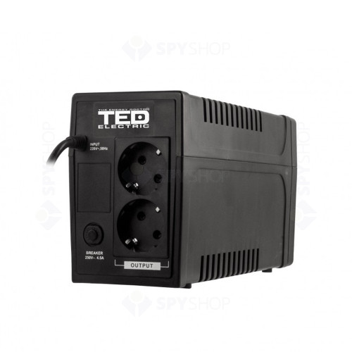 UPS cu 2 prize TED 003959, 700VA, 400 W, LCD