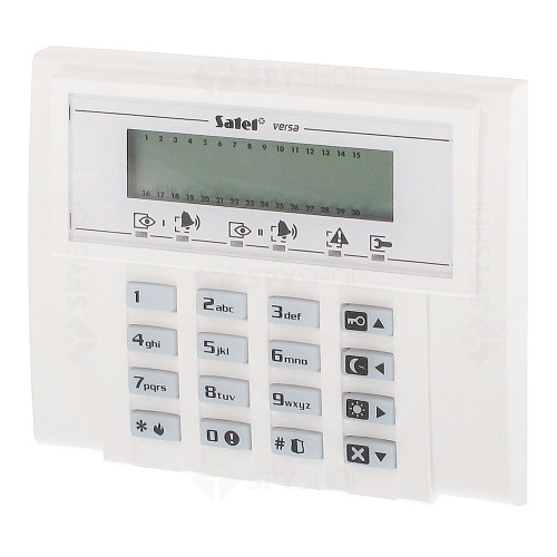 Sistem alarma antiefractie Satel KIT BASIC VERSA 5, 2 partitii, 5-30 zone, 4-12 iesiri PGM, 30 utilizatori