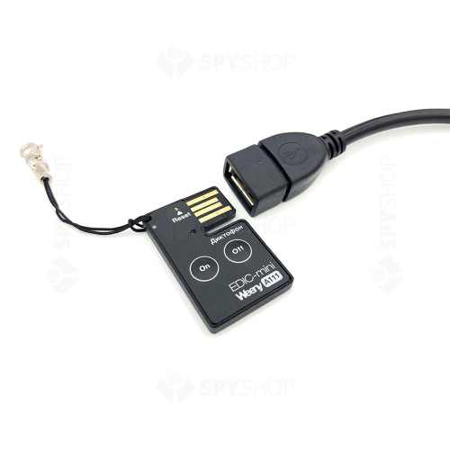 Mini reportofon TSM Edic-mini Weeny AR-W-A111, 256 Mb, autonomie 50 ore, 90 dB, activare vocala