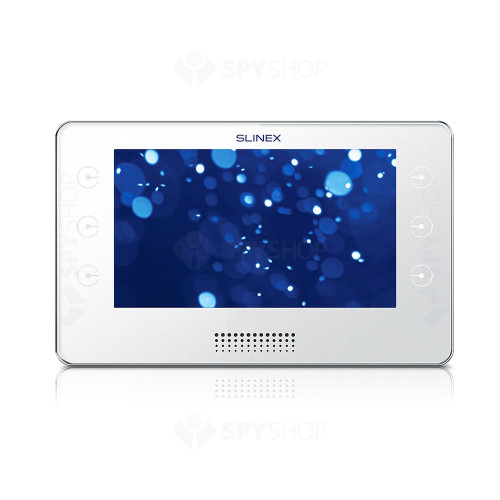 RESIGILAT - Videointerfon de interior IP Slinex KIARA-W, 7 inch, 30 poze/mesaje vocale, aparent