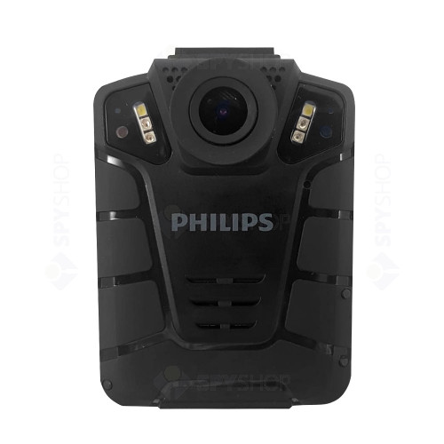 RESIGILAT - Body camera Full HD Philips VTR8110 + card 32 gb inclus, 32 MP