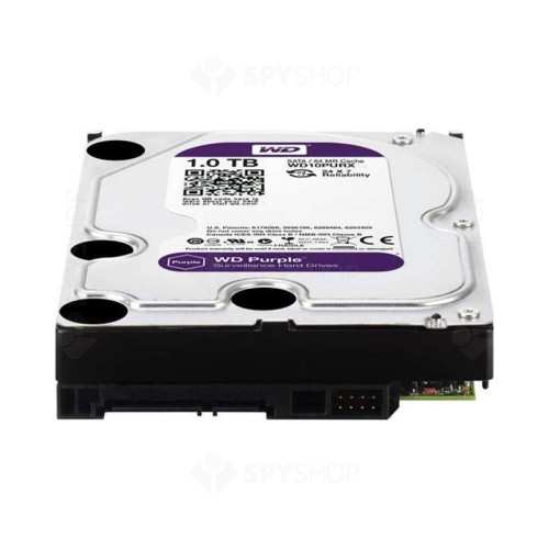 Hard Disk Western Digital Purple WD10PURX, 1TB, 64MB, 5400RPM