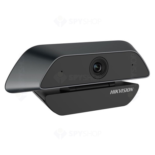 Camera web Full HD Hikvision Webcam DS-U12, 2 MP, 3.6 mm, plug and play, USB, microfon