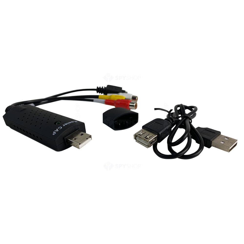 Sympton Melodious peppermint DVR cu interfata USB 2.0 SS-DVRPC01, 4 canale video, 1 audio - spy-shop.ro