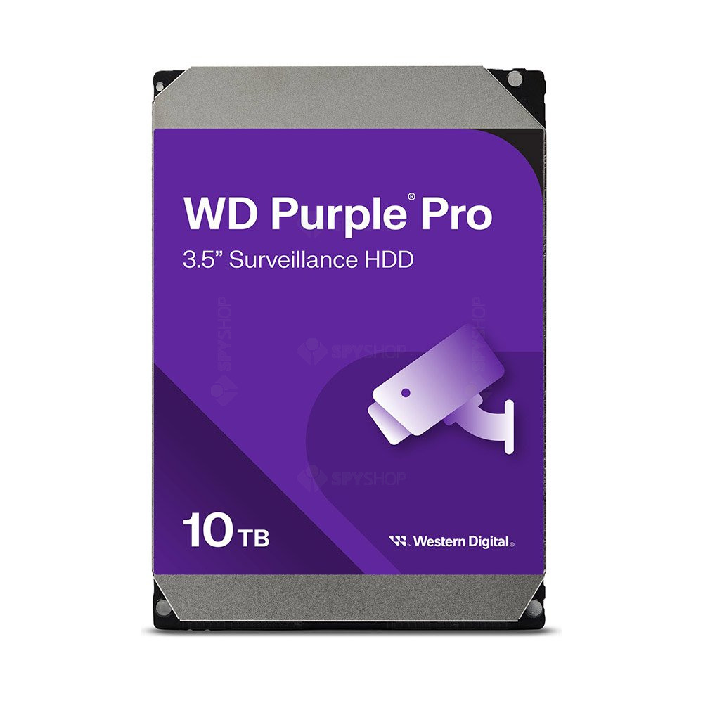 Hard Disk Western Digital Purple Pro WD101PURP 10 TB 256 MB 7200 RPM Hard Disk Western Digital Purple Pro WD101PURP 10 TB 256 MB 7200 RPM