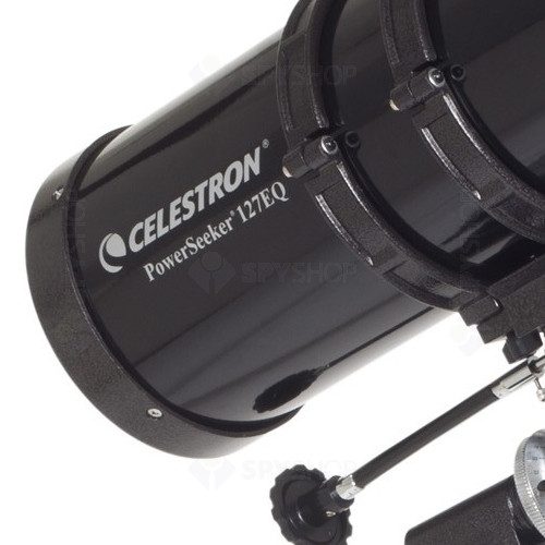 Télescope Celestron PowerSeeker 127EQ - Réflecteur, Monture Équatoriale - Débutants