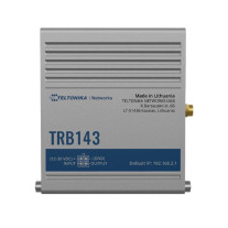 Gateway/controller industrial IP Teltonika TRB143, Cat4, 4G LTE, 150 Mbps, IoT, GSM, antena SMA, SMS/apel