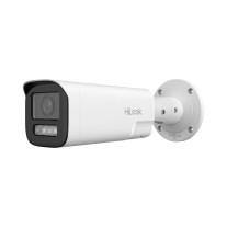 Camera supraveghere exterior IP cu iluminare duala Hikvision HiLook IPC-B620HA-LZU/SL, 2 MP, IR/lumina alba 50 m, 2.8- 12 mm motorizata, microfon si difuzor, slot car, PoE