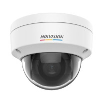 Camera supraveghere IP exterior ColorVu Dome Hikvision DS-2CD1127G0(2.8MM)(C), 2 MP, 2.8 mm, PoE