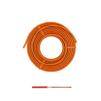 Cablu de incendiu JE-H(ST)H TED 002457, 1x2x0.8 mm, E30/E90, ecranat, rola 500 m