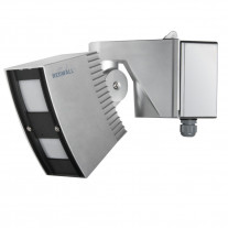 Detector de miscare exterior dual PIR Optex REDWALL-V SIP-4010-IP-BOX, 40x10 m, 48 zone, antimasking, IP/PoE