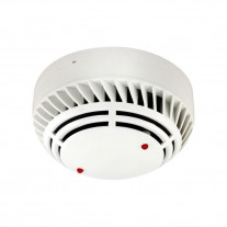 Detector de fum si temperatura analog-adresabil Global Fire ZEOS-AD-SHI, LED 360 grade, alimentare pe bucla, izolator
