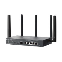 Router VPN 4G+Cat6 dual band TP-Link ER706WP-4G, WiFi 6, 2.4/5 GHz, 2402 Mbps, VPN, Omada, Mu-Mimo, PoE+