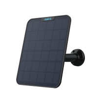 Panou solar pentru camere Reolink, cablu 4 m, mufa USB-C, negru