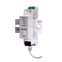 Releu smart meter WiFi Pro EM-50 Shelly, 2 canale, monofaza, dry contact, LAN, Bluetooth