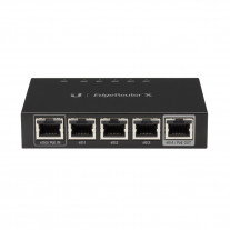 Router Gigabit Ubiquiti ER-X, 5 porturi, PoE pasiv