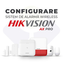 Serviciu Configurare sistem alarma wireless Hikvision AX PRO