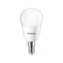 Set 2 becuri LED Philips P48, 7 W, E14, 806 lm, 15000 ore, 2700K