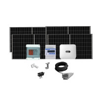 Sistem fotovoltaic complet 6.8 kW, invertor trifazat On Grid WiFi si 14 panouri solare N-Type JinKO Tiger Neo,monocristalin, 490 Wp, 120 celule, pe acoperis din tigla