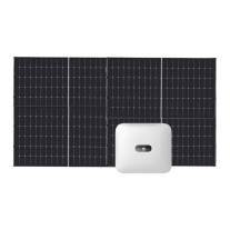 Sistem fotovoltaic 4.4 kW, invertor trifazat On Grid WiFi si 9 panouri N-Type JinKO Tiger Neo, monocristalin, 490 Wp, 120 celule