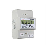 Smart meter trifazat Adeleq 02-552/DIG, 6 module, afisaj digital, 100 A