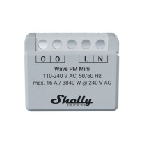 Smart meter Z-Wave PM Mini Shelly, 16 A, contor curent