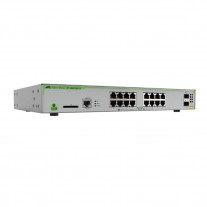Switch cu 16 porturi Allied Telesis AT-GS970M/18-50, 36 Gbps, 26.8 Mpps, 16.000 MAC, 2 porturi SFP, 1U, cu management