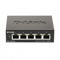 Switch cu 5 porturi D-Link DGS-1100-05V2, 10 Gbps, 7.44 Mpps, 8.000 MAC, cu management