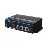 Switch ethernet industrial PoE UTP7204E-POE-A1, 4 porturi downlink/uplink, 1.2 Gbps, 5 W