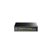 Switch PoE Gigabit Cudy GS1010PE, 8 porturi PoE, 2 porturi Uplink, 20 Gbps, 2K Mac