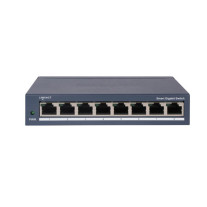 Switch smart cu 8 porturi RJ45 Hikvision DS-3E1508-EIV2, 16 Gbps, 11.9 Mpps, 4000 MAC, cu management