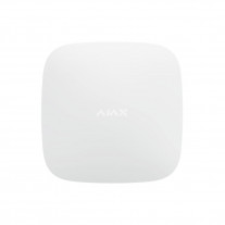 Unitate centrala wireless AJAX Hub 2 WH, 100 dispozitive, 2000 m, verificare vizuala alarma