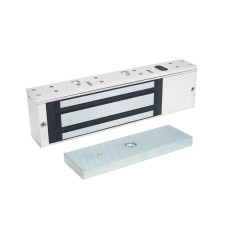 Electromagnet exterior LinkPower ML-500ASW, 185-265 mm, 500 kgf, 12/24 V, 300-600 mA, aluminiu, indicator stare incuietoare, rezistent la apa