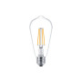 Bec LED Philips E27, 7 W, 806 lm, Clasa energetica E, lumina alba calda 2700K