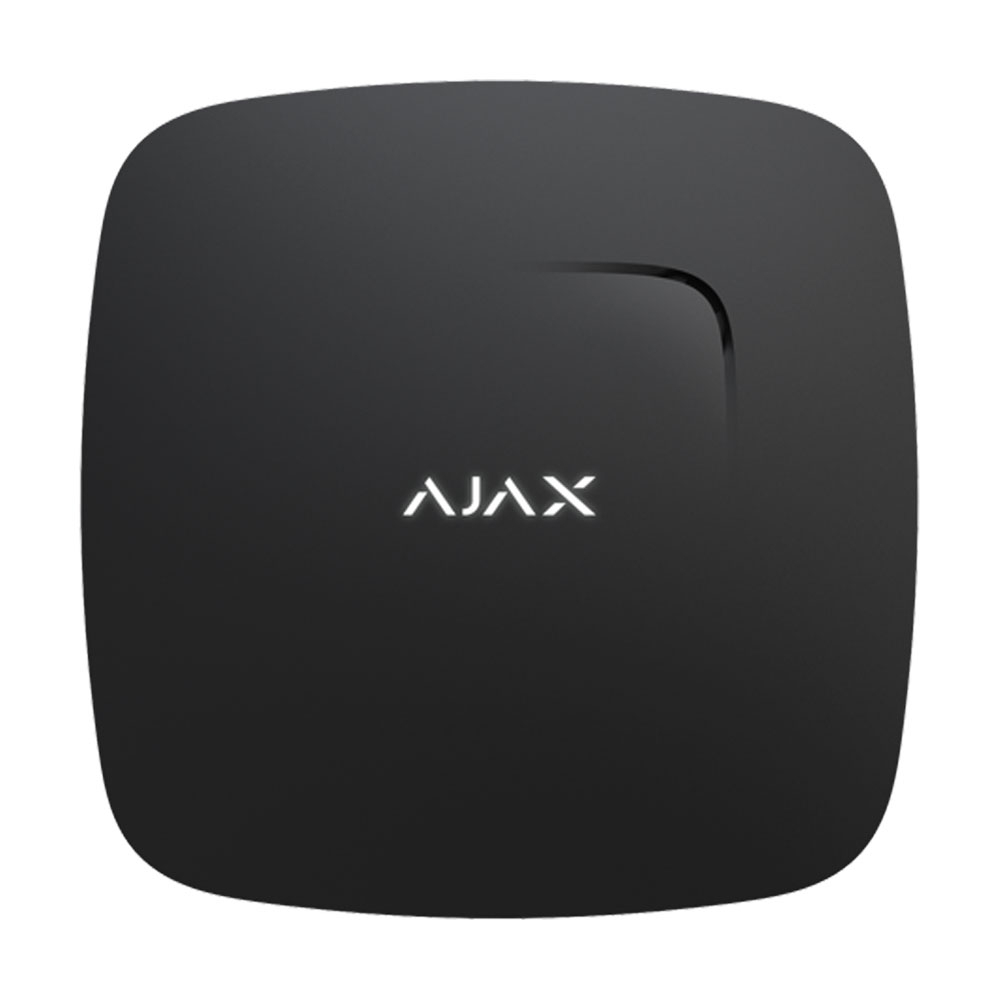 Detector de fum si temperatura wireless AJAX FireProtect BL, fotoelectric, termocuplu, 85 dB Ajax Ajax