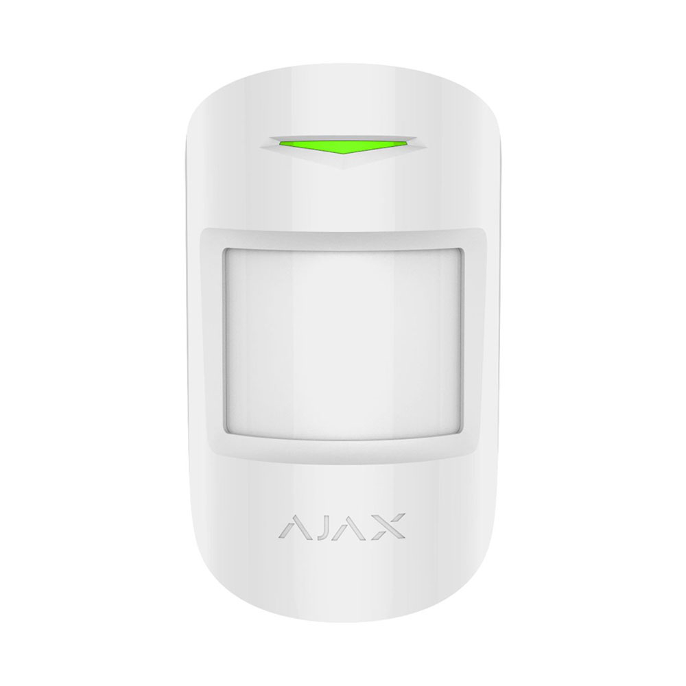 Detector de miscare wireless PIR Ajax MotionProtect WH, 12 m, 88 grade, pet immunity, 868 MHz, RF 1700 m Ajax imagine 2022