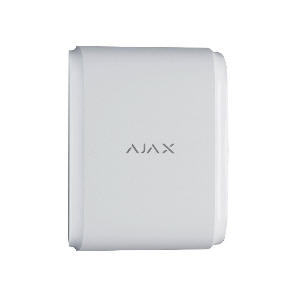 Detector de miscare wireless exterior PIR tip perdea Ajax DualCurtain Outdoor, 30 m, 4.5 grade, pet immunity, antimasking, 868 MHz, RF 1700 m 1700 imagine noua tecomm.ro