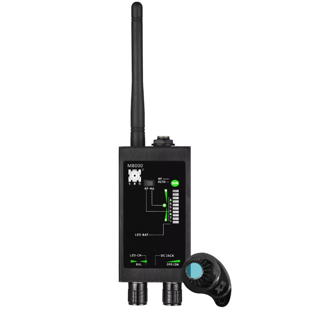 Detector profesional de camere, microfoane, localizatoare spy si telefoane mobile MAXPROTECT10, 12GHz, 0.03 mW, autonomie 45 ore 0.03 imagine Black Friday 2021
