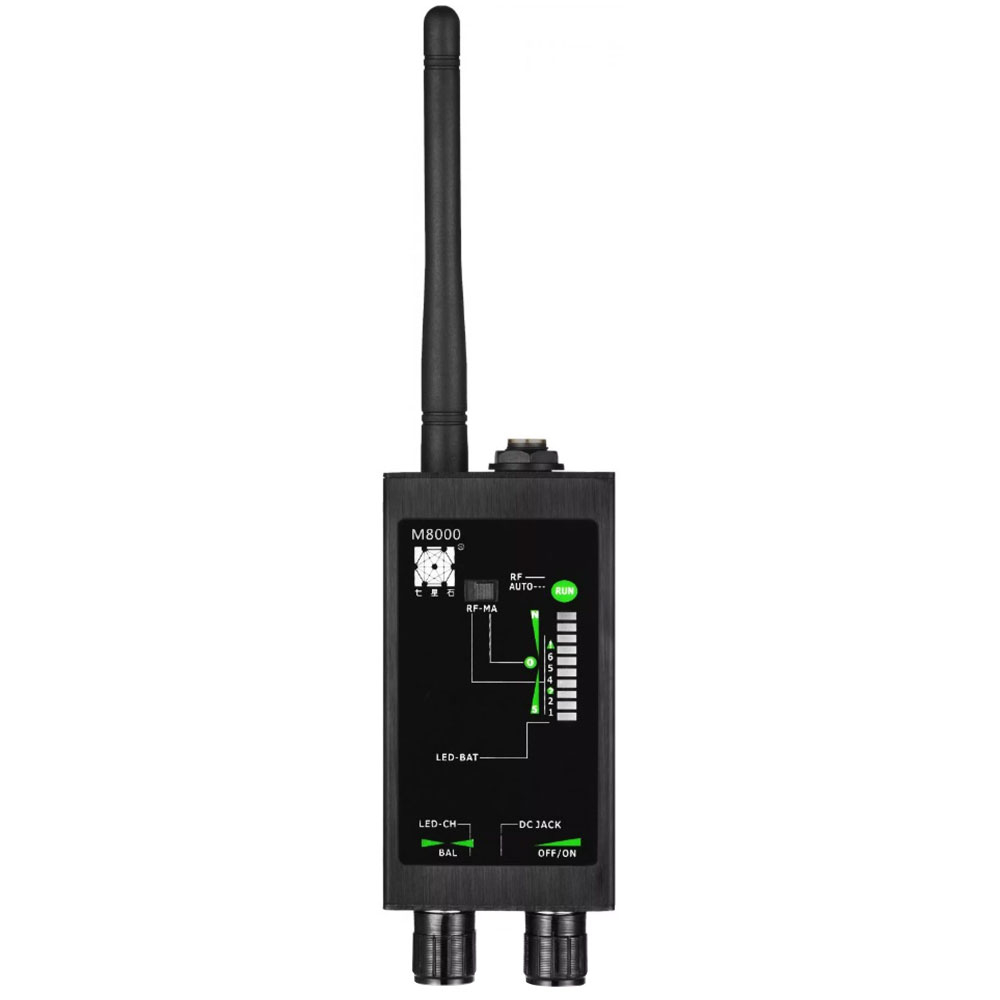 Detector profesional de camere, microfoane, localizatoare spy si telefoane mobile MAXPROTECT10, 12GHz, 0.03 mW, autonomie 45 ore OEM