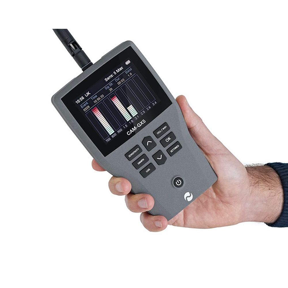 Detector profesional telefoane mobile JJN Digital CAM-GX5, GSM 5G, WiFi, Bluetooth, 50 metri JJN Digital imagine noua tecomm.ro