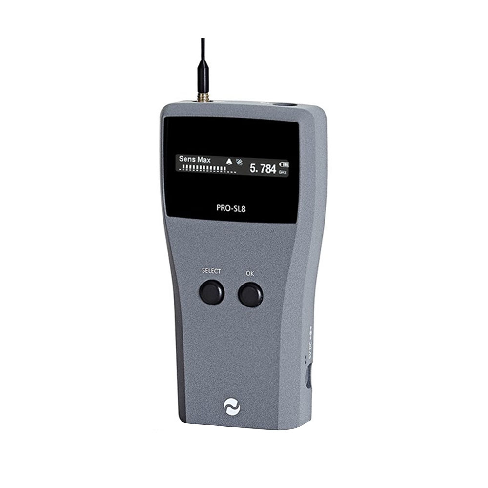 Detector RF compact JJN Digital PRO-SL8, 0-8 GHz, 10 m, 6 ore