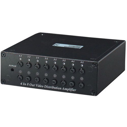 Distribuitor si amplificator video SC&T CD 408A-2 408A-2 imagine noua tecomm.ro